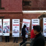Waste workers campaign in Nepal.