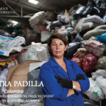 The article about Nohra Padilla produced by the Goldman Environmental Prize.