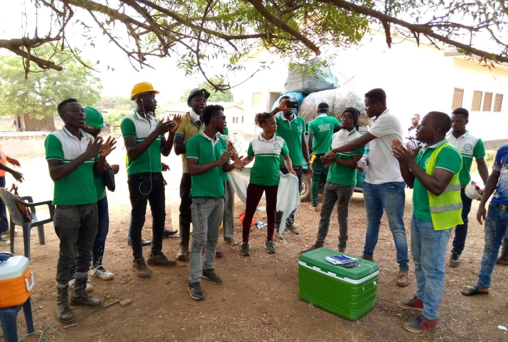 The transition of Kpone waste pickers into a cooperative: the journey so far
